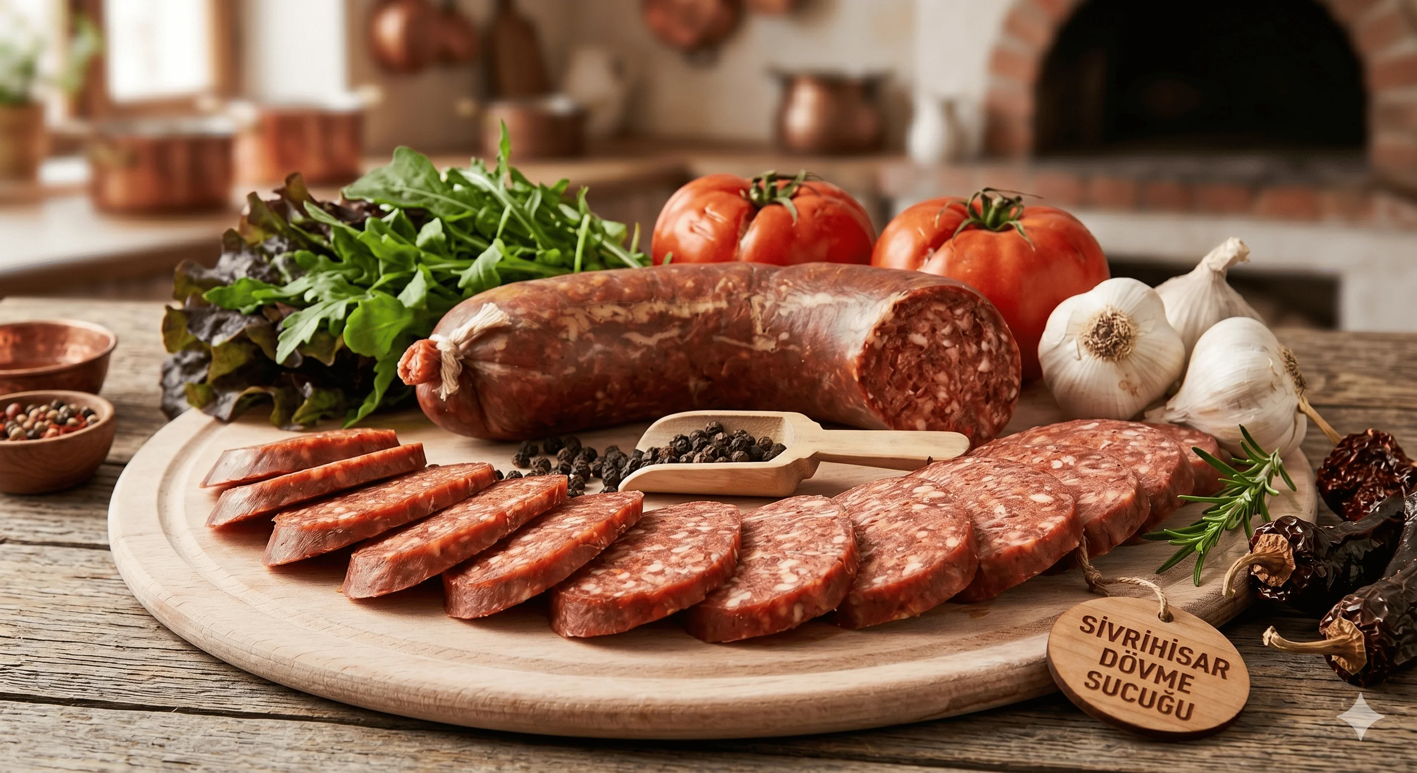 Sivrihisar Dövme Sucuğu (1.4 KG - 2 Büyük Kangal )